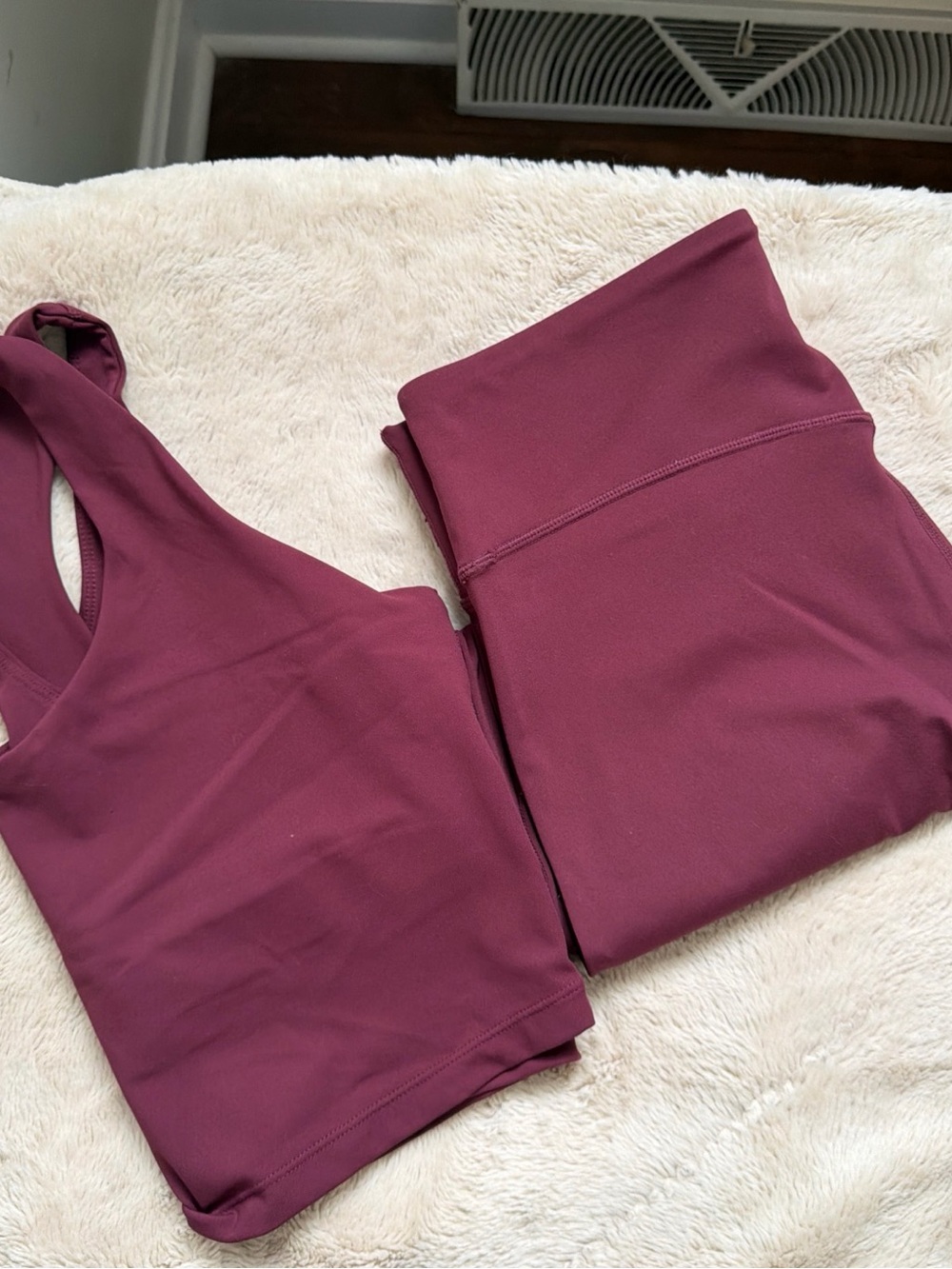 YITTY Active Sports Bra Tank with Built-in Bra, Racerback, matching leggings